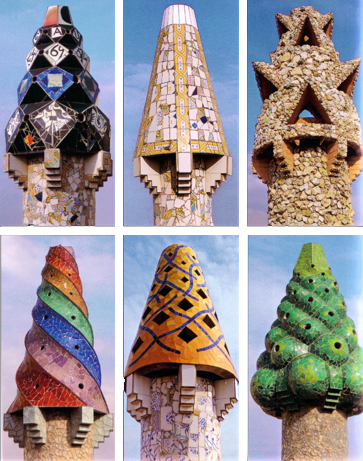 kominy-gaudi-palau-guell